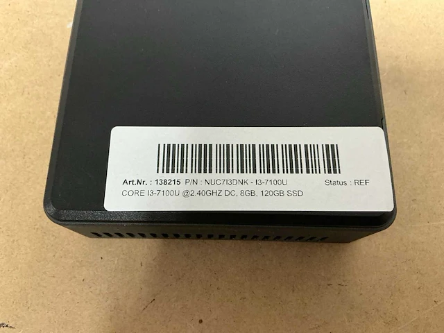 Desktop - intel - nuc7i3dnk - i3-7100u - afbeelding 2 van  4