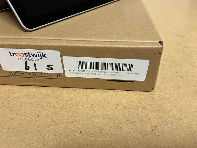 Desktop - microsoft - surface go 2 - m3-8100y - afbeelding 3 van  3