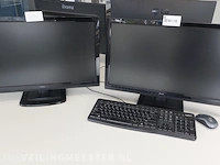 Desktop computer met 2x beeldscherm lenovo - afbeelding 5 van  7