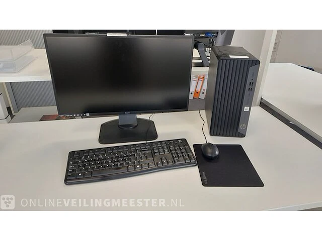Desktop computer met beeldscherm hp, prodesk - afbeelding 1 van  7