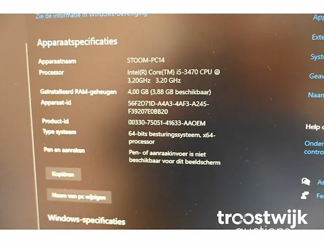 Desktop inclusief 2 monitoren - afbeelding 2 van  6