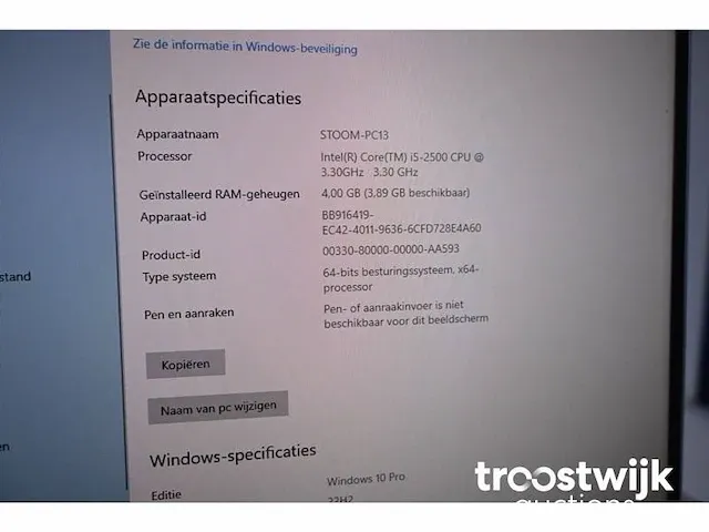 Desktop inclusief monitor - afbeelding 2 van  6