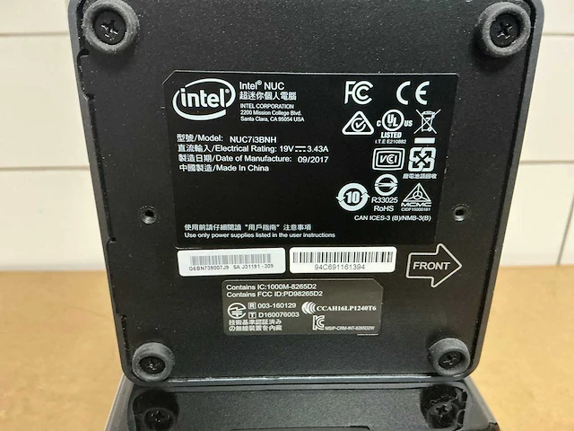 Desktops - intel - nuc7i3bnh - i3-7100u (5x) - afbeelding 4 van  4