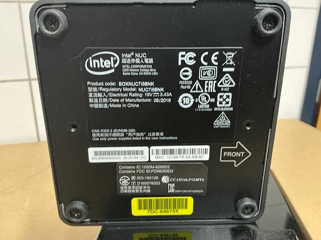 Desktops - intel - nuc7i5bnk (5x) - afbeelding 3 van  3