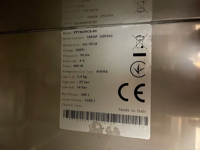 Desmon fptm3ncs-80 saladette - afbeelding 2 van  10