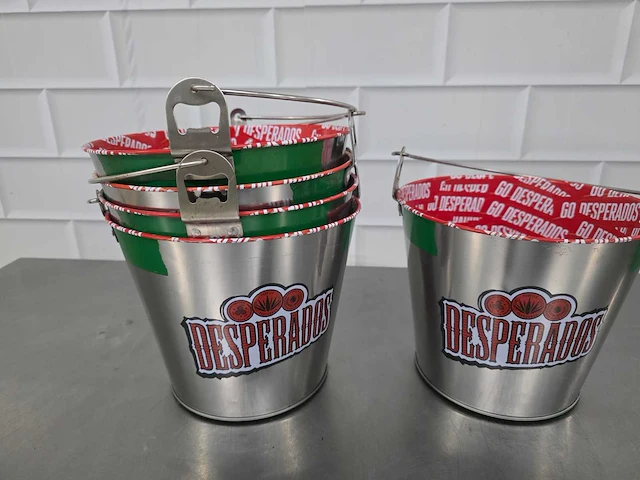 Desperados - rvs ijs bucket (5x) - afbeelding 1 van  4