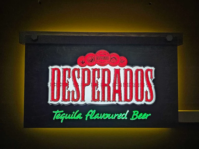 Desperados - verlicht reclamebord - afbeelding 3 van  3