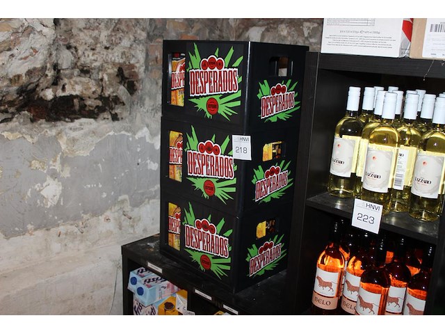 Desperados bier 2 volle en 1 aangebroken krat tht 7-2026. - afbeelding 2 van  2