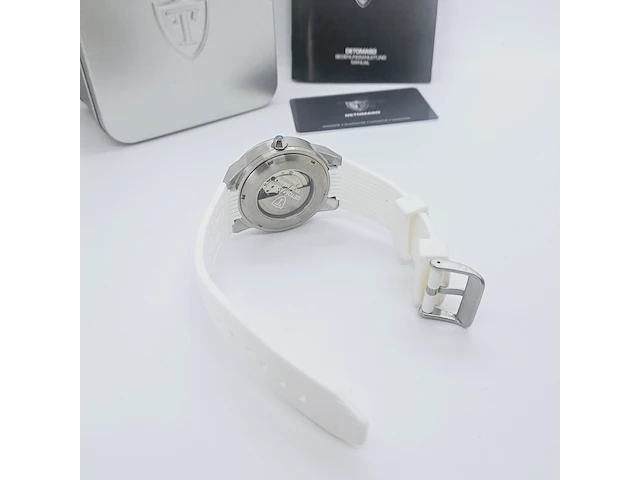 Detomaso trebbia dt2043-b - automatisch herenhorloge - afbeelding 8 van  10
