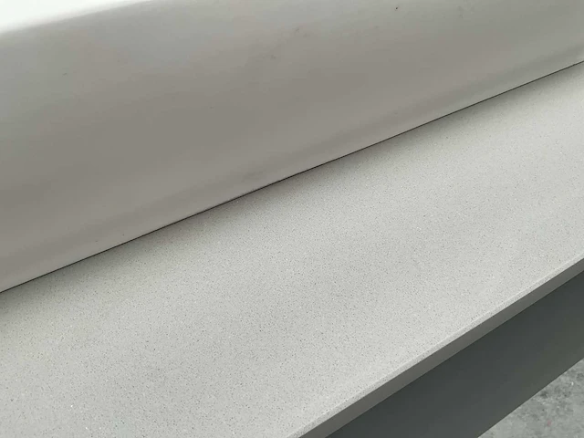 Detremmerie badmeubel 92x49cm met granieten blad en tortu kom - afbeelding 9 van  10