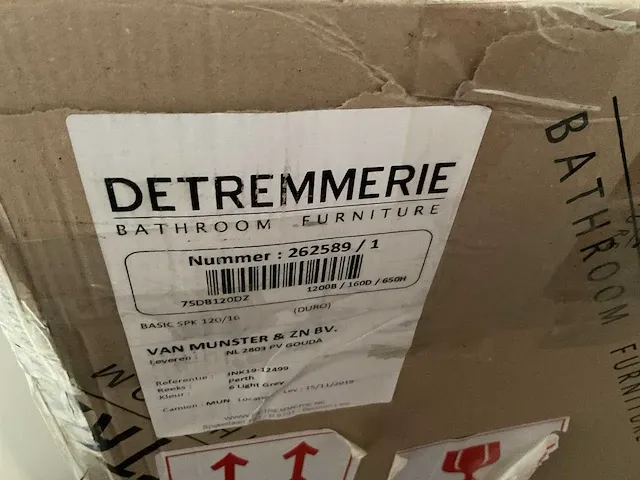 Detremmerie no limit spiegelkast 120 cm met dubbelzijdige spiegeldeuren - afbeelding 2 van  2