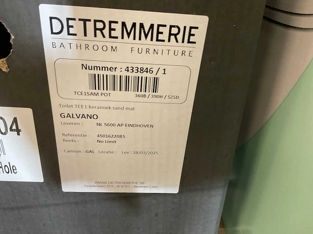 Detremmerie wandcloset - afbeelding 4 van  4