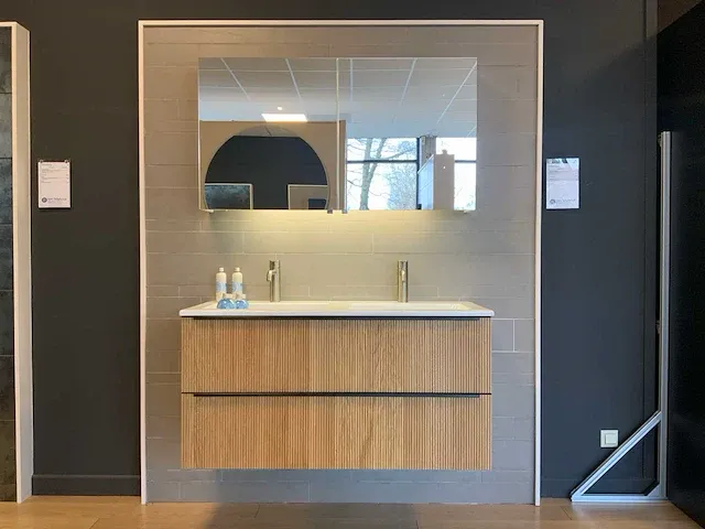 Detremmerie wood 120cm badmeubelset - afbeelding 1 van  9