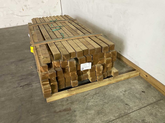 Deurelement geïmpregneerd 227x9x9 cm - afbeelding 2 van  6