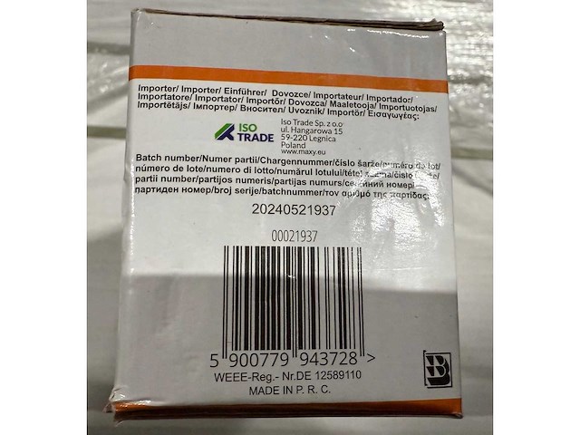 Deurklink zwart (30x) - afbeelding 2 van  2