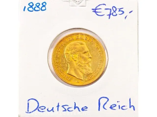 Deutsche reich 1888 - afbeelding 1 van  2