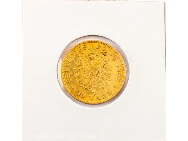 Deutsche reich 1888 - afbeelding 2 van  2