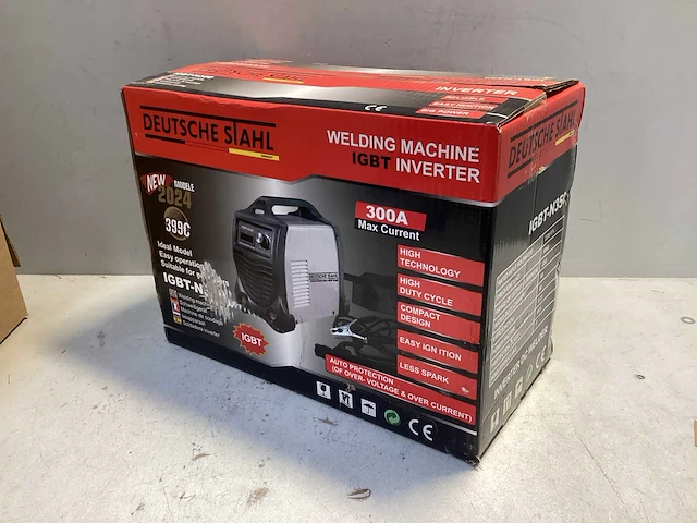 Deutsche stahl - 300a - igbt inverter lasapparaat - afbeelding 4 van  4