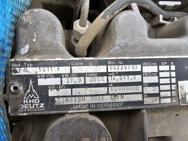 Deutz - f4l 1011 f - motor - afbeelding 8 van  8