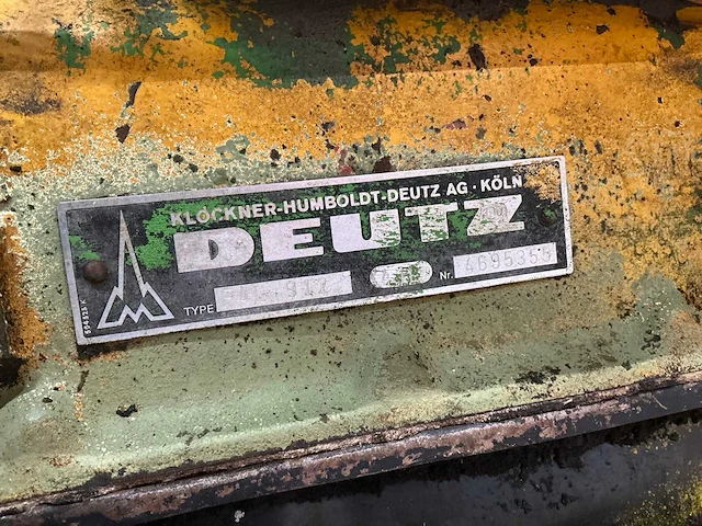 Deutz 912 dieselmotor luchtgekoeld - afbeelding 2 van  10