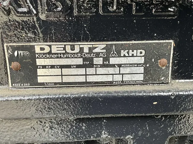 Deutz d-8006 oldtimer tractor - 1978 - afbeelding 23 van  23