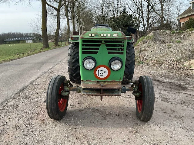 Deutz d400g oldtimer tractor - afbeelding 9 van  15