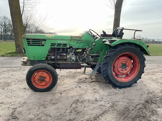 Deutz d400g oldtimer tractor - afbeelding 10 van  15
