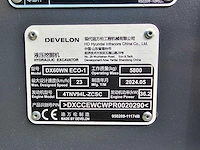 Develon - dx60wn eco-1 - wheeled excavator - 2024 - afbeelding 21 van  28
