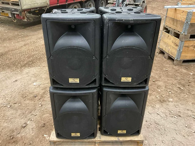 Devine artis 12 speaker 8x met statief - afbeelding 2 van  7