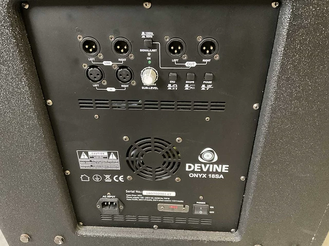 Devine onyx 18sa subwoofer - afbeelding 8 van  10
