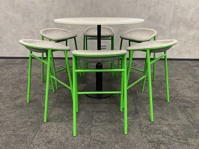 Devorm - 6persoons design set op barhoogte - afbeelding 1 van  8