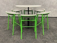 Devorm - 6persoons design set op barhoogte - afbeelding 1 van  8