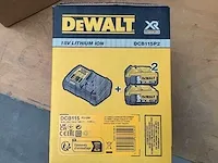 Dewalt - dcb115p2 - startersset - afbeelding 2 van  2