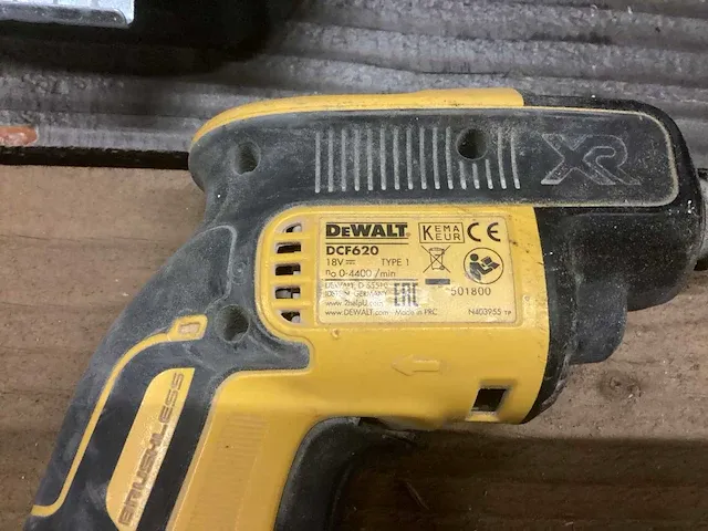 Dewalt - dcf620 - belt screwdriver - afbeelding 9 van  11