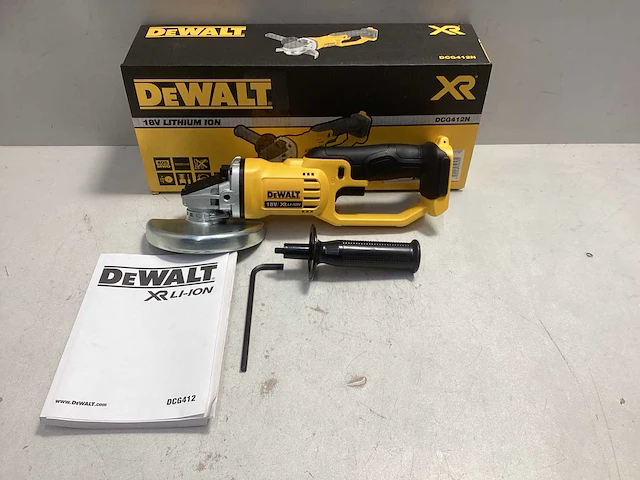 Dewalt - dcg412n - dewalt - dcg412n - accu haakse slijper (body) - afbeelding 1 van  3