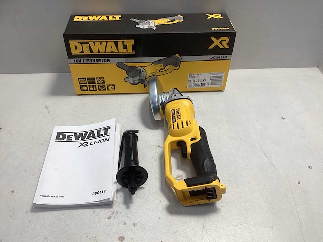 Dewalt - dcg412n - dewalt - dcg412n - accu haakse slijper (body) - afbeelding 2 van  3