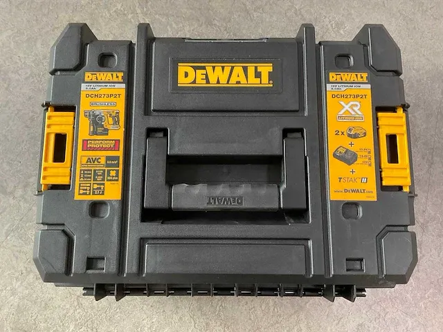 Dewalt - dch273p2t-qw - combihamer sds in t-stak koffer - afbeelding 6 van  8