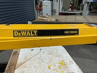 Dewalt - dw729kn - radiaalafkortzaagmachine - afbeelding 8 van  9