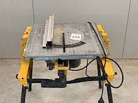Dewalt - dw743 - kantelbare afkort- cirkelzaagmachine - afbeelding 1 van  14