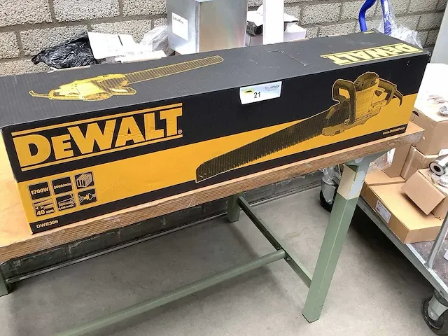 Dewalt - dwe398 -qs - alligatorzaag - afbeelding 2 van  4