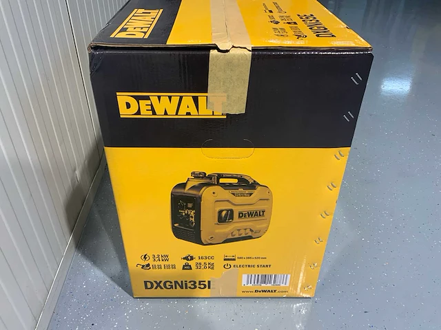 Dewalt - dxgni35e 3400watt - stroomgenerator - afbeelding 7 van  16