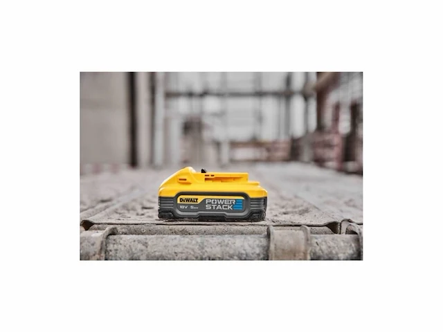Dewalt 18v powerstack vervangingsaccu dcbp518h2 met 5,0ah set van 2 - afbeelding 4 van  4