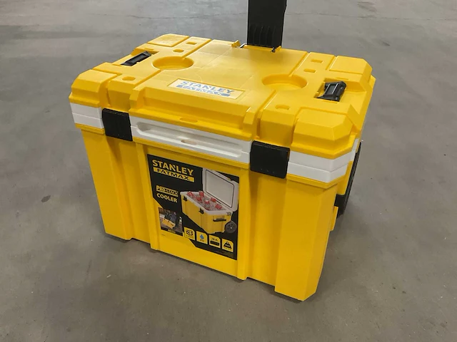 Dewalt 28.4l pro-stack cooler fmst83282-01 koelbox trolley - afbeelding 3 van  8