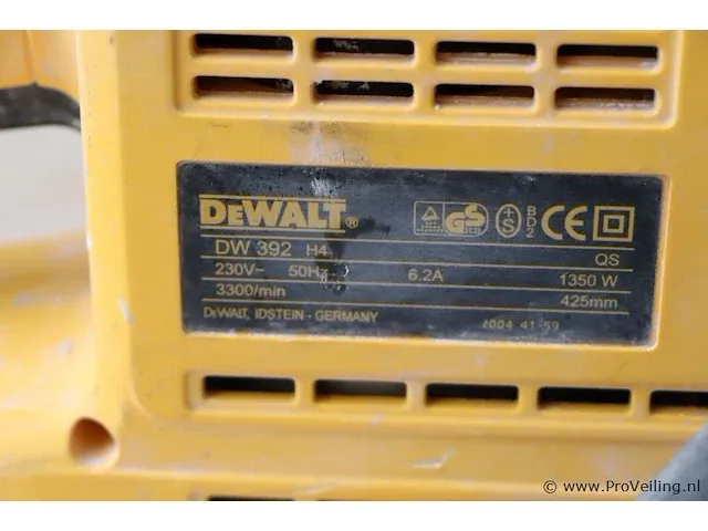 Dewalt alligatorzaag type dw392 - afbeelding 4 van  4