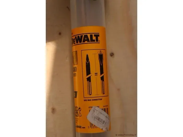 Dewalt beitelset, 2dlg - afbeelding 4 van  4