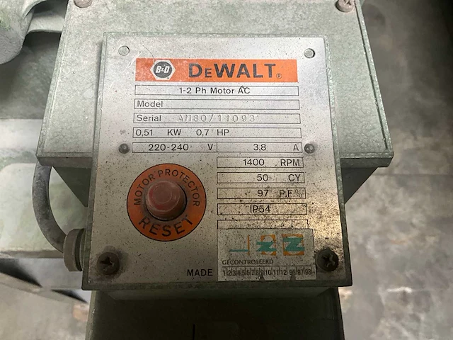 Dewalt bs/1310 lintzaagmachine - afbeelding 6 van  6