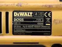 Dewalt dc925 accu boormachine in koffer, incl. lader, excl. accu - afbeelding 3 van  3