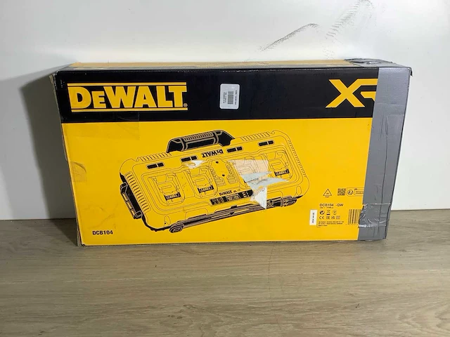 Dewalt dcb104-qw xr 4-poorts snellader accessoire gereedschap - afbeelding 2 van  7