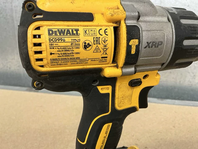 Dewalt dcd996 schroefmachine - afbeelding 4 van  4