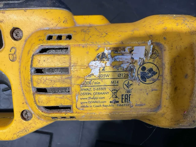 Dewalt dch 253 combihamer + haakse slijper - afbeelding 5 van  5